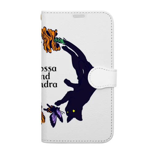 crossandra 戯れ Book-Style Smartphone Case