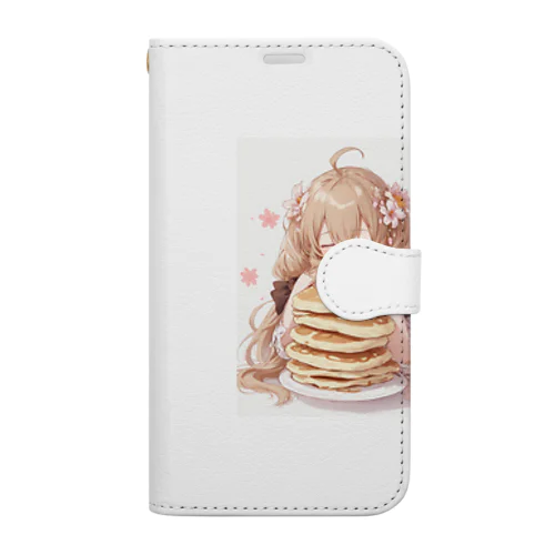 ゆるふわパンケーキちゃん Book-Style Smartphone Case