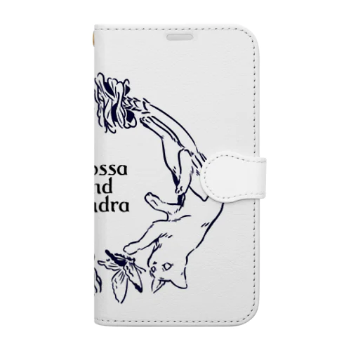 crossandra 戯れ❋lumière Book-Style Smartphone Case