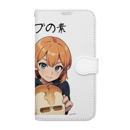 ダイエット中 Book-Style Smartphone Case