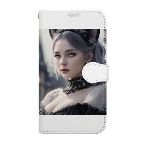 「猫耳の魔女の叡智と冒険」 ： "The Wisdom and Adventure of the Cat-Eared Witch" Book-Style Smartphone Case