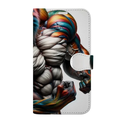 rainbow wolf MAX Book-Style Smartphone Case