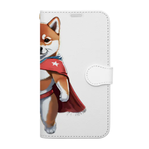 スーパーヒーロー　シバイヌン！ Book-Style Smartphone Case