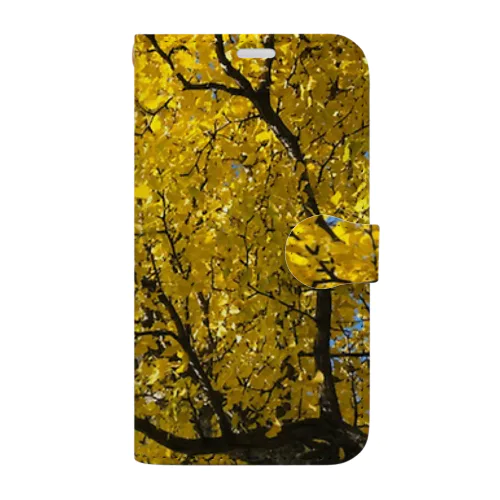 202310301214000　銀杏 Book-Style Smartphone Case