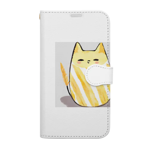 コロコロ猫？ Book-Style Smartphone Case