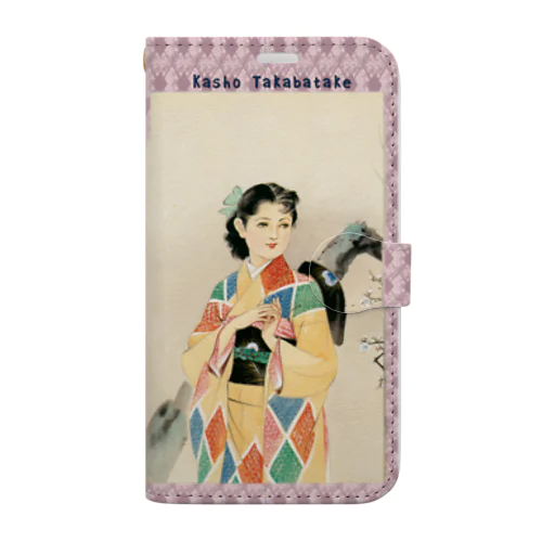 高畠華宵　手帳型スマホケース Book-Style Smartphone Case