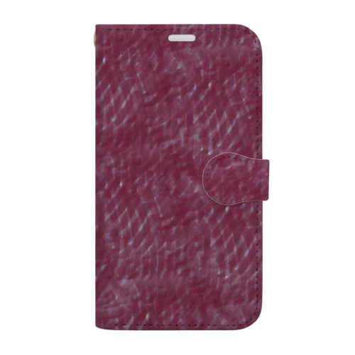 網　小豆 Book-Style Smartphone Case