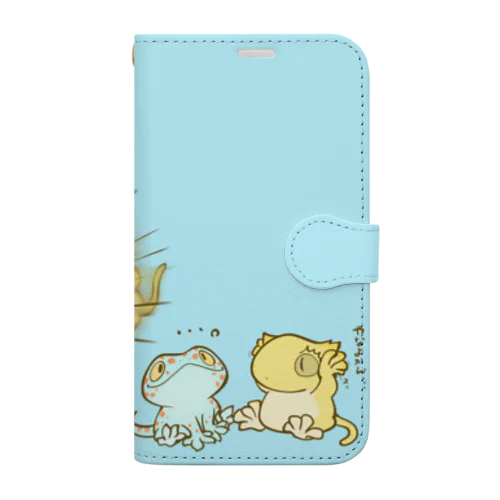 トッケイとクレスさん　青ver Book-Style Smartphone Case