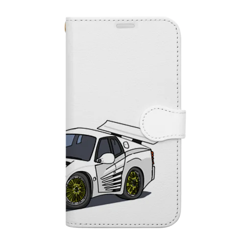 360&スポーツカー Book-Style Smartphone Case