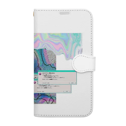 Vaporwaveちぁ！ Book-Style Smartphone Case