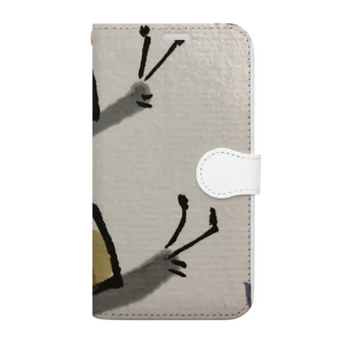 でんでん虫 Book-Style Smartphone Case