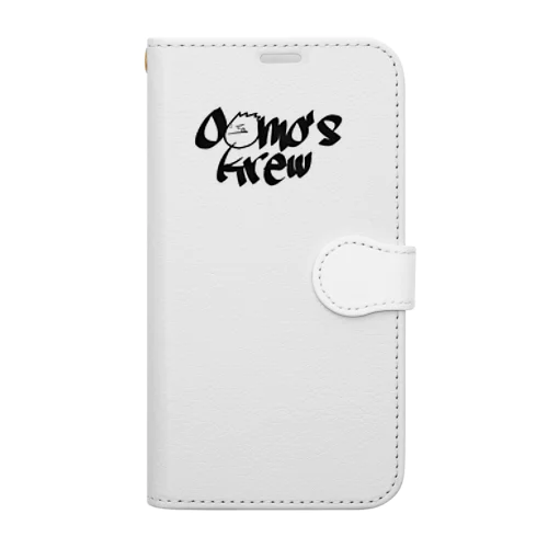 OMO's krew  手帳型スマホケース