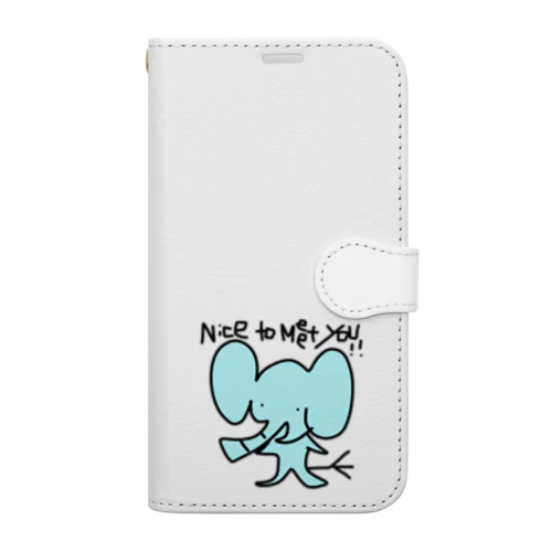 はじめましてだぞうさん Book-Style Smartphone Case