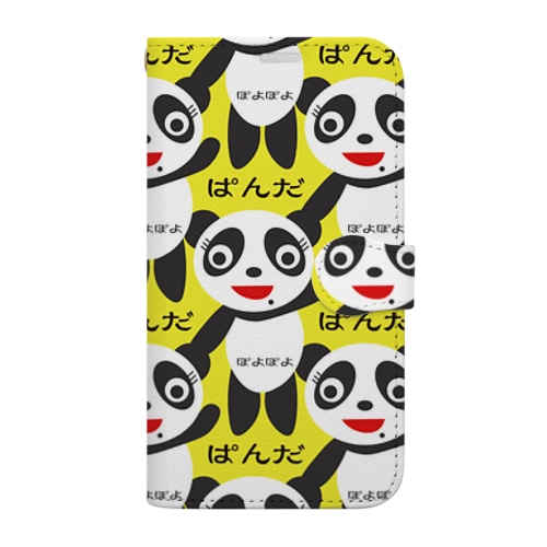 ぱんだぱんだぱんださんのあったかジャンパー🎶 Book-Style Smartphone Case