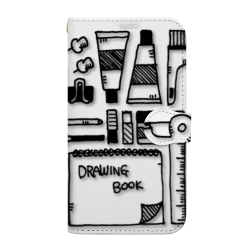 Stationery etc. Book-Style Smartphone Case