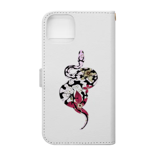 Flower SNAKE Book-Style Smartphone Case