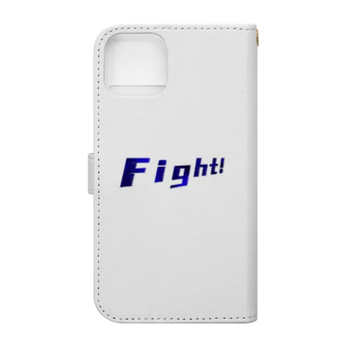 がんばろう！Fight！ 手帳型スマホケース