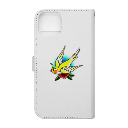 OldSchool-Cockatiel Book-Style Smartphone Case