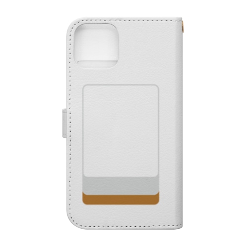 白 ( 麻雀グッズ ) Book-Style Smartphone Case