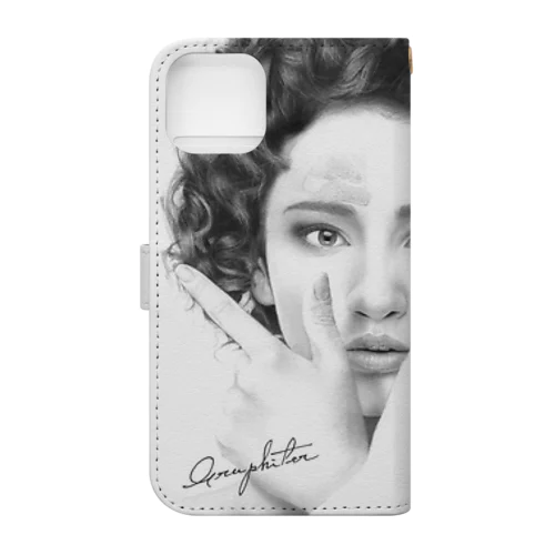 Cross Afro Girl Book-Style Smartphone Case