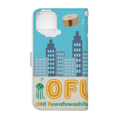 白昼のOFU(お麩) Book-Style Smartphone Case