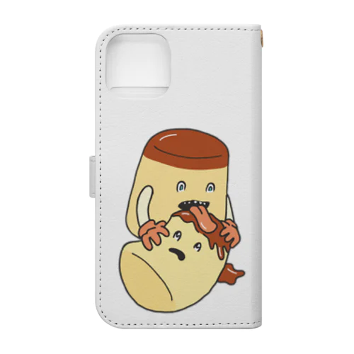 共喰い🍮（プリン） Book-Style Smartphone Case