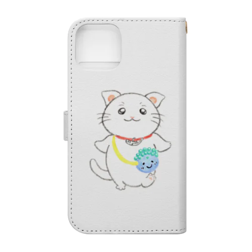 かまにゃん🐾 Book-Style Smartphone Case