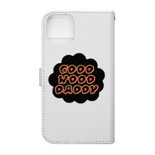 GoodWoodDaddy 　もさもさ　カオス Book-Style Smartphone Case