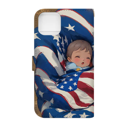 キャモンベイビーUSA Book-Style Smartphone Case