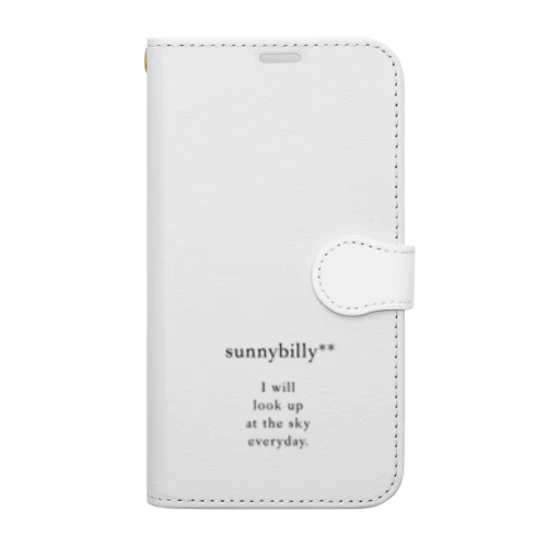 シンプルロゴ Book-Style Smartphone Case