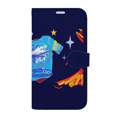 踊るTシャツ Book-Style Smartphone Case