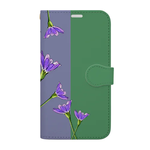 清楚な花 Book-Style Smartphone Case