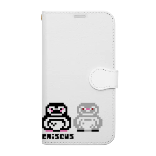 ピコスフェニスカス(よこ) Book-Style Smartphone Case