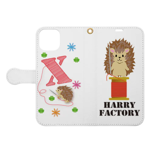 harryfactory_X 手帳型スマホケース