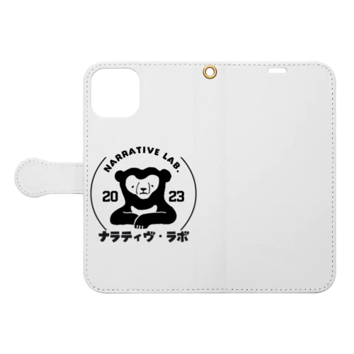 ナラティヴ・ラボ くまざわくん Book-Style Smartphone Case