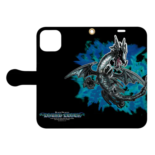 ルールレジェ-BLACK DRAGON- Book-Style Smartphone Case