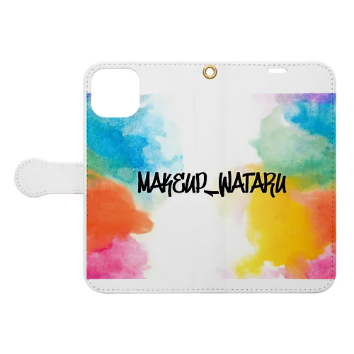 Makeup wataru Book-Style Smartphone Case