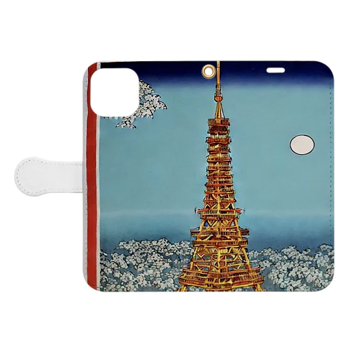 tokyotower7 Book-Style Smartphone Case