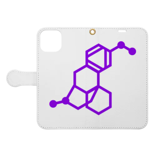 メジコンカラーのDXM 手帳型スマホケース