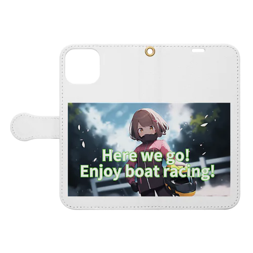 もうすぐ優勝戦！ Book-Style Smartphone Case