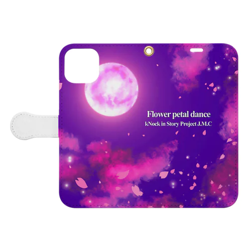 Flower petal dance” Book-Style Smartphone Case