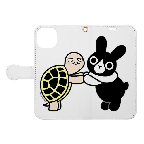 亀遊兎！＊グッズ Book-Style Smartphone Case