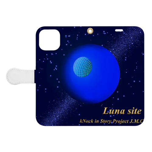 Luna site“ 手帳型スマホケース