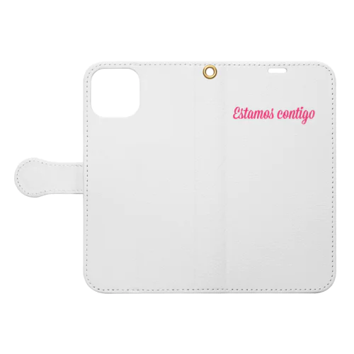 PINK LOGO Book-Style Smartphone Case