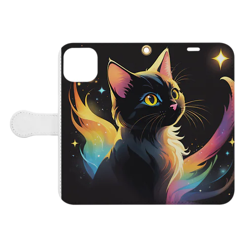 ねこのろにんぐ Book-Style Smartphone Case