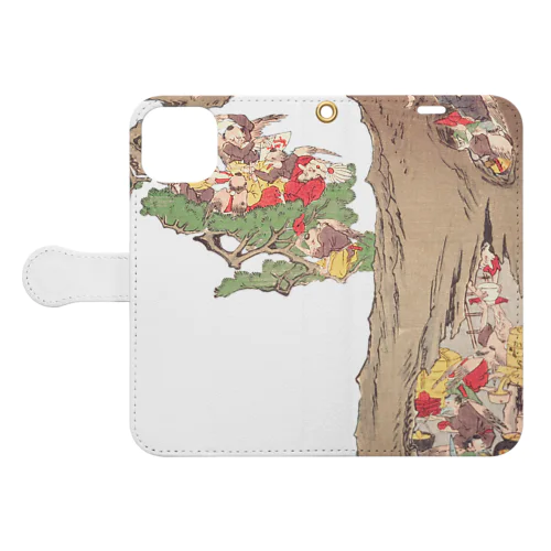 天狗　東海道名所之内　秋葉山 / Akibayama, a famous place on the Tokaido Book-Style Smartphone Case