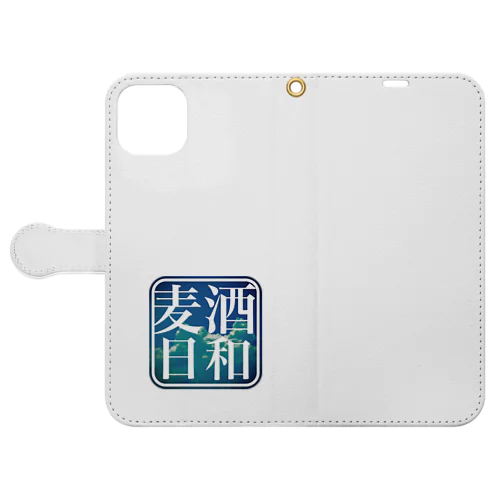 麦酒日和　(夏空) Book-Style Smartphone Case