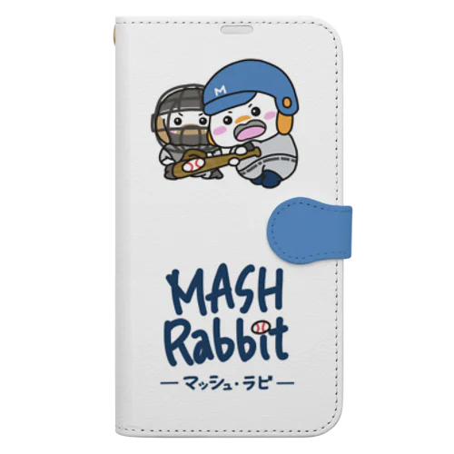 MASH・Rabbit Book-Style Smartphone Case