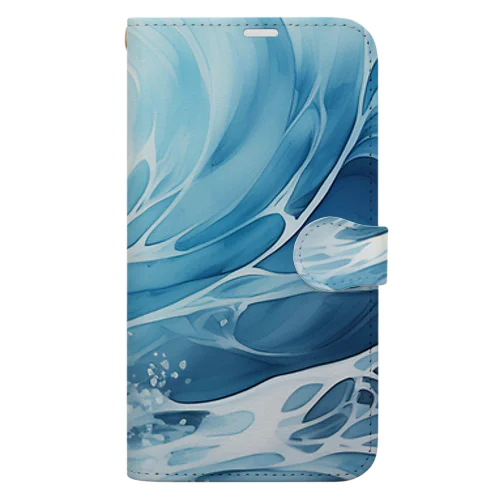 海の息吹 Book-Style Smartphone Case