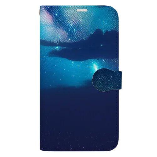 星降る夜 Book-Style Smartphone Case